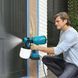 Фарборозпилювач компрессор Krafftec 48V/2Ah, 600 W, 800 мл, Краскопульт TL-259 електричний переносний