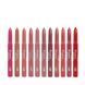 Помада-карандаш для губ водостойкая Bogenia Velvet Waterproof Matte, 002 Ruby