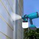 Фарборозпилювач компрессор Krafftec 48V/2Ah, 600 W, 800 мл, Краскопульт TL-259 електричний переносний