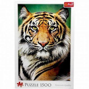 Пазли "Портрет Тигра" (1500 ел) розмір картинки - 58х85 см