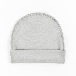 Шапочка для немовлят з підворотом Gray