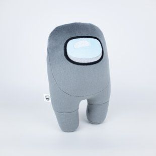 М'яка іграшка Weber Toys космонавт Among Us 20 см сірий (WT6677)