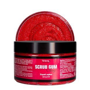 Скраб жуйка для тіла Top Beauty з ароматом вишні 250 мл