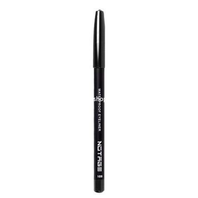 Олівець для очей Notage Waterproof eye liner водостійкий контурний № 601 Чорний
