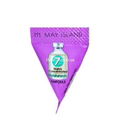 Сироватка ампульна для обличчя May Island 7 Days Hyaluronic Ampoule зволожуюча 3 гр