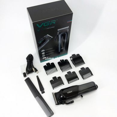 Машинка для стрижки бороди VGR V-118, Качественная машинка для стрижки, Мужской триммер JA-427 для окантовки