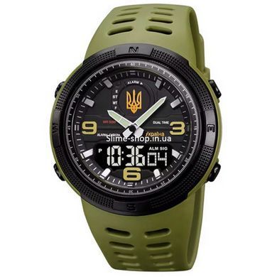 Часы для мужчины SKMEI 5561/1655AGBK, Брендовые мужские часы, Военные LW-725 тактические часы