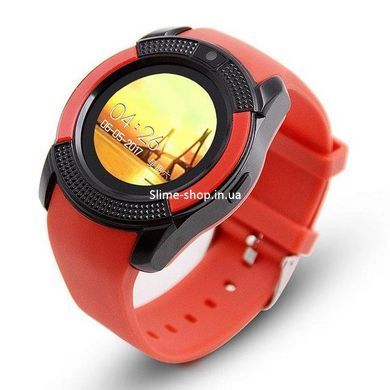 Умные смарт-часы Smart Watch V8. DZ-339 Цвет: красный