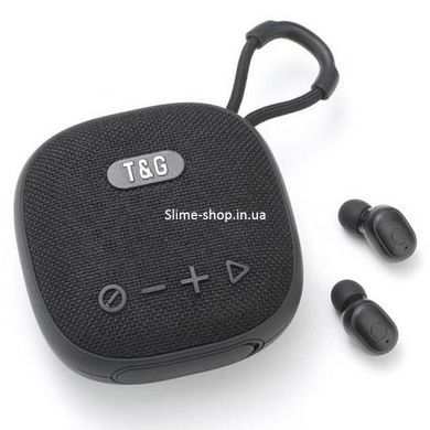 Колонка-Bluetooth с наушниками TG813. XR-918 Цвет: черный