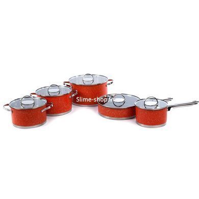 Набор сковородок для электрической плиты 10 предметов ASTRA A-2510, Набор кастрюль DP-119 хорошего качевства