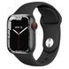 Розумний смарт годинник Smart Watch Z37 голосовий виклик, температура тіла, пульсометр, тонометр. AI-818 Колір: чорний