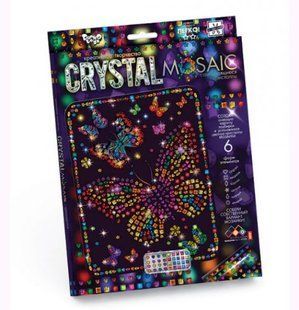 Набор для креативного творчества "CRYSTAL MOSAIC", "Бабочка"