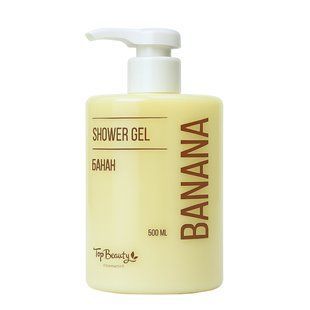 Гель для душа Top Beauty с ароматом "Банан" 500 мл