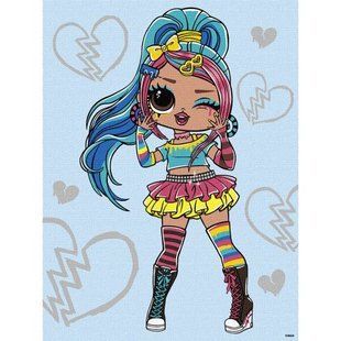 Картина за номерами "L.O.L. Surprise! Tweens. Emma Emo" 30х40 см