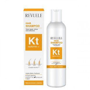 Шампунь для поврежденных волос Revuele Keratin+ с кератином, 200 мл