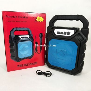 Беспроводная портативная Bluetooth колонка YF-668BT. RD-612 Цвет: синий