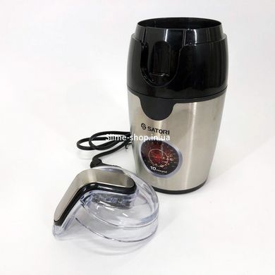 Кофемолка электрическая лучшая SATORI SG-2510-SL 120 Вт, Кофемолка WF-600 металлическая, Электрокофемолки