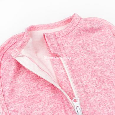 Европелюшка для малышей из интерлока 0-3м Melange is pink