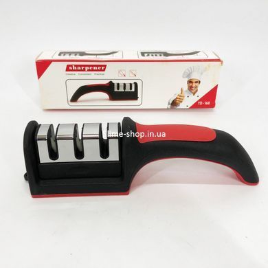 Профессиональная Ручная Точилка для ножей 3 уровня заточки Fast AS-955 Sharpener RS-168