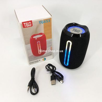 Блютуз-колонка с usb-портом TG653, Аккумуляторная bluetooth колонка, Переносная колонка LZ-567 для улицы