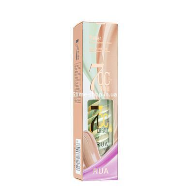 База под макияж двухцветная RUA 7 CC-cream Concealer Replenishment Primer 6004, 01 Ivory & Mint Green/Слоновая кость - Зеленая