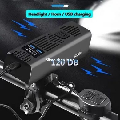 Велосипедный фонарь с фиксацией на руль MT-007-T6 450Lum, Противоударный фонарь IG-345 для велосипеда