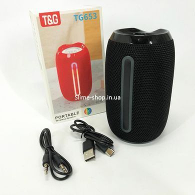 Блютуз-колонка с usb-портом TG653, Аккумуляторная bluetooth колонка, Переносная колонка LZ-567 для улицы