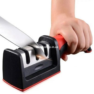 Профессиональная Ручная Точилка для ножей 3 уровня заточки Fast AS-955 Sharpener RS-168