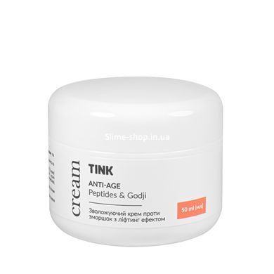 Крем проти зморщок із ліфтинг-ефектом Tink Peptides&Godji 50 мл