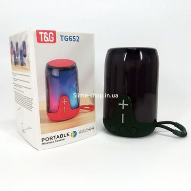 Аккумуляторная колонка для музыки TG652, Портативная колонка с Bluetooth, Громкая BW-354 блютуз колонка