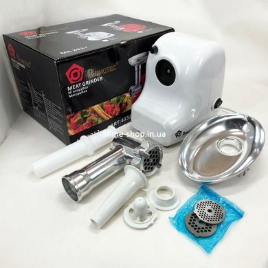 Мясорубка настольная профессиональная Domotec MS-2017 2500 Вт, Электромясорубки для дома UA-780 для бара