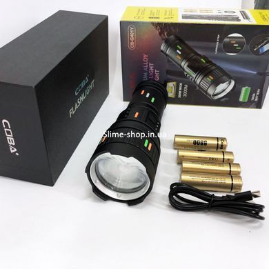 Мощный ручной фонарик CB-G401Y-30W, Фонарь для тактического использования, KY-964 Армейский фонарь