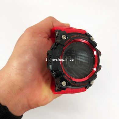 Фирменные спортивные часы SKMEI 1384RD, Оригинальные мужские часы, Военные часы RY-950 с батарейкой