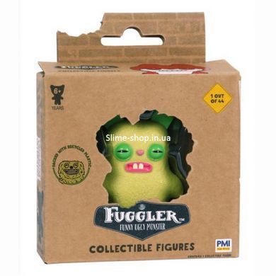 Коллекционная фигурка "Fuggler/Фуглер" ЗЕЛЕНЫЙ бешеный кролик, 7-8 СМ
