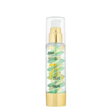 База под макияж двухцветная RUA 7 CC-cream Concealer Replenishment Primer 6004, 01 Ivory & Mint Green/Слоновая кость - Зеленая