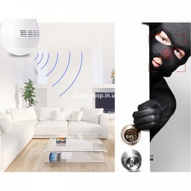Панорамная камера видеонаблюдения SMART+DVR WI-FI H302 CAD-B13, Камера PM-933 наблюдения беспроводная