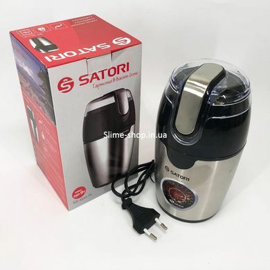 Кофемолка электрическая лучшая SATORI SG-2510-SL 120 Вт, Кофемолка WF-600 металлическая, Электрокофемолки