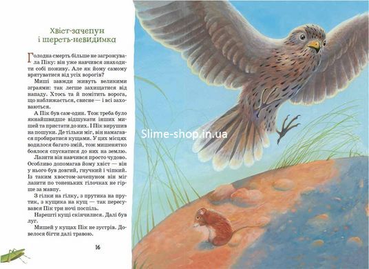 Книга В. Бианки. Рассказы и сказки о животных (на украинском языке)