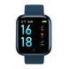 Smart Watch T80S, два браслета, температура тела, давление, оксиметр. BJ-562 Цвет: синий