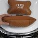 Подарок мужчине водителю Audi Ауди, Авто подушки в машину, Автоподушка для шеи LS-316 на подголовники