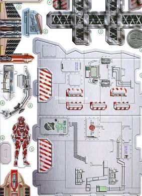 Space adventure. Космические приключения 3D Книга игрушка (на украинском языке)