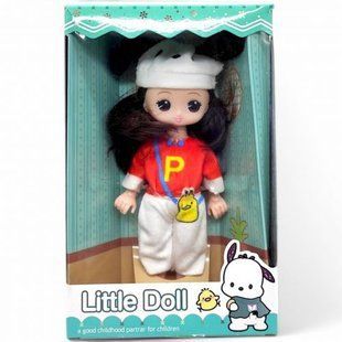 Лялька у костюмі (15 см) "Аніме Sanrio", коричнева