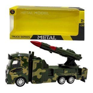Военная техника, металлическая кабина (ХАКИ З РАКЕТАМИ)