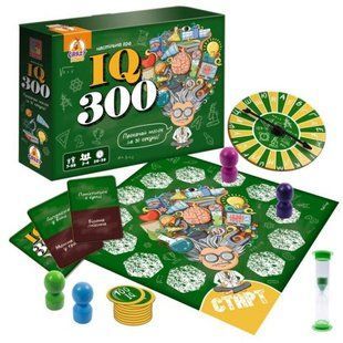 Гра настільна, розважальна "IQ300" (укр)