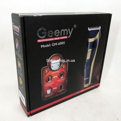 Машинка для стрижки чоловіча Gemei GM-6005, Машинка для стрижки волосся GE-691 для професіоналів