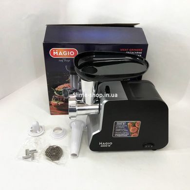 Мясорубки надежные Magio MG-268 N 2000 Вт, Кухонная мясорубка, Мясорубка FO-874 для приготовления