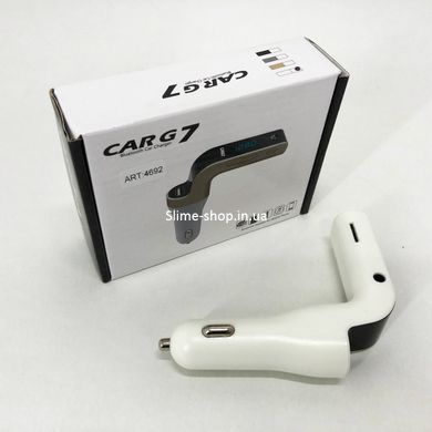 Адаптер в прикуриватель для флешки Car G7 FM, Fm модулятор usb, Модулятор MN-762 трансмиттер bluetooth