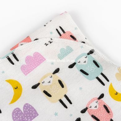 Пеленка для новорожденных 80х100 Lamb