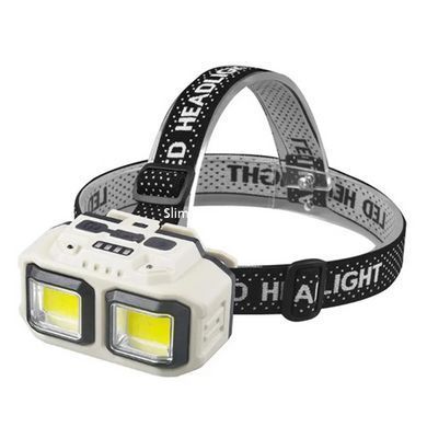 Мощный фонарик светодиодный на голову HX-816S 2COB(white+red), Налобный фанарь, Налобный фонарь AG-294 для сто