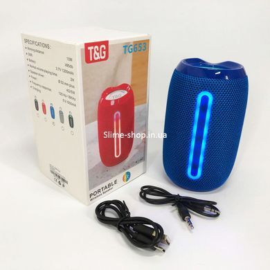 Музичні стовпчики для вулиці TG653, Колонка з функцією зарядки, Блютуз колонка ZS-560 з ремінцем